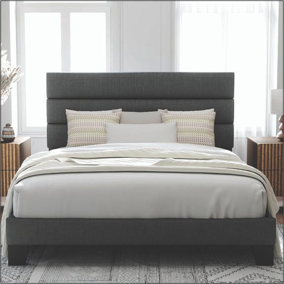 contemporary Upholstered Bed